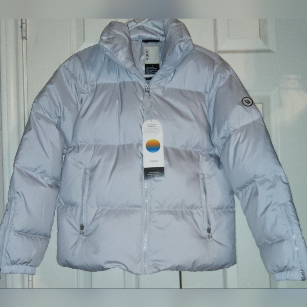 Vuori Puffer Jacket - Light Gray